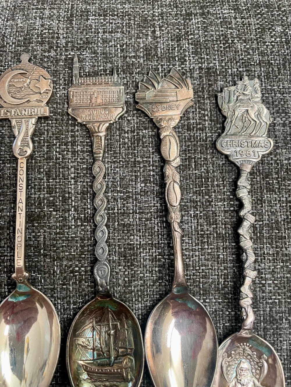 Lot of 23 Silver Plated Souvenir Spoons - Picture 8 of 13